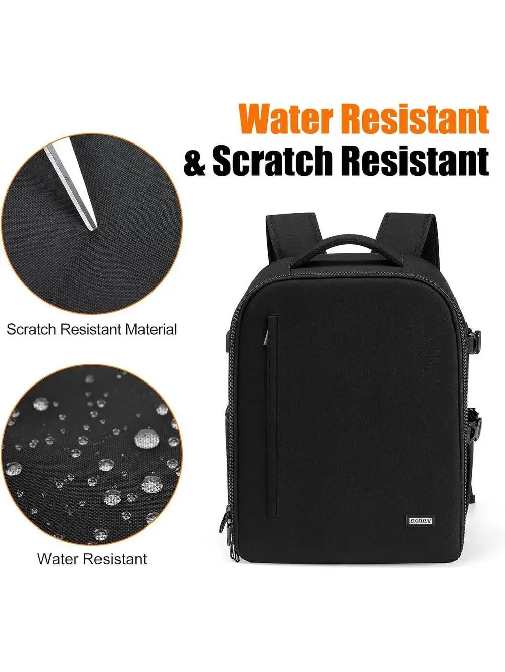 Extra Large DSLR Camera Backpack with 17